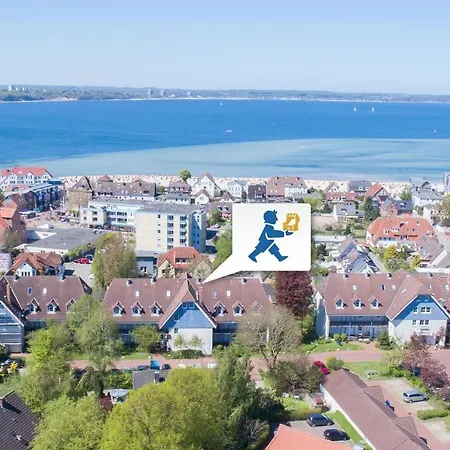 Tolle Ferienwohnung Mit Meerblick - Fördeblick 23 Apartment Laboe